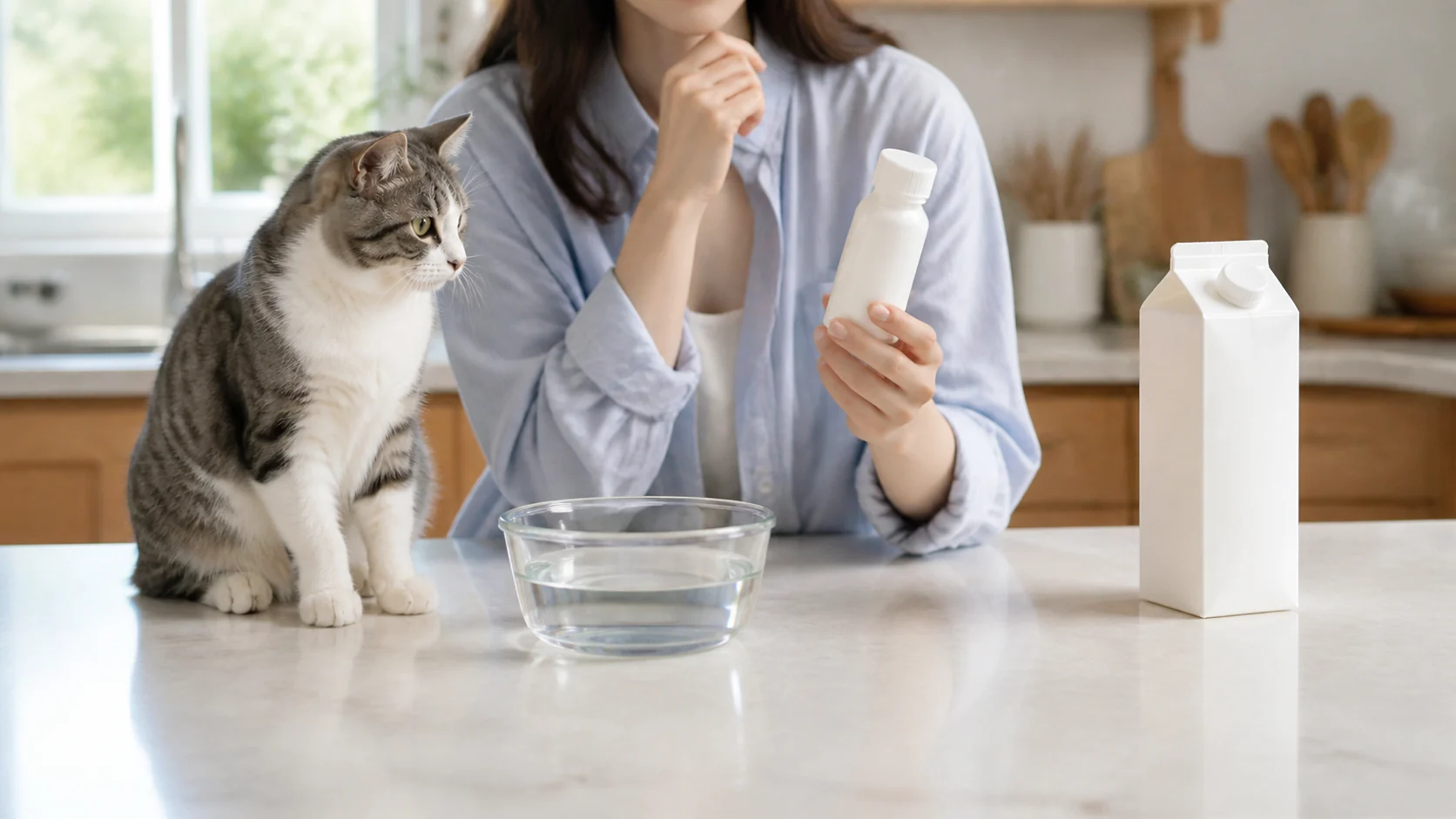 고양이 우유 먹어도 될까? 일반 우유·락토프리·펫밀크 차이