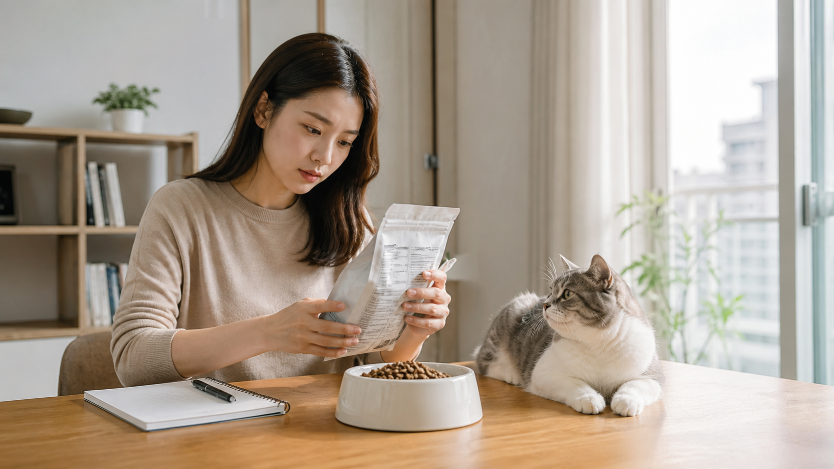고양이 사료 원재료명 읽는 법｜육류 순서와 타우린 함께 보기